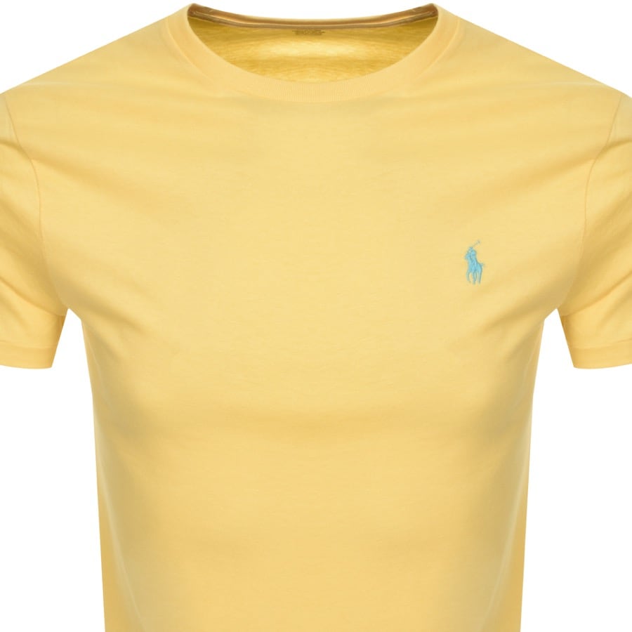 Alternative Image for ProductRalph Lauren Crew Neck T Shirt Yellow2